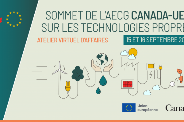 Jocelyn Doucet au Sommet de l’AECG Canada-UE sur les technologies propres