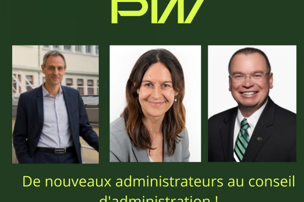 De nouveaux administrateurs au conseil d'administration !