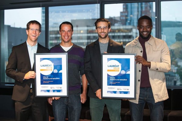La Ville de Salaberry-de-Valleyfield remporte le prix Eurêka! d’Écotech Québec pour son projet de collecte du polystyrène à son écocentre avec Pyrowave !