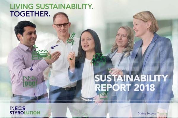 Pyrowave mentioned as a leading technology provider in INEOS' 2018 Sustainability Report