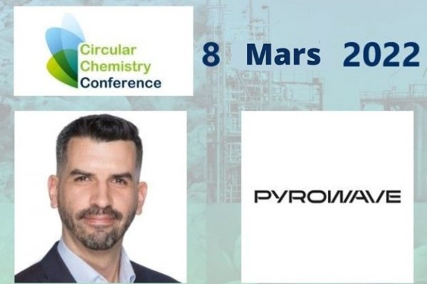 Our CEO, Jocelyn Doucet, will participate in the Circular Chemistry Conference