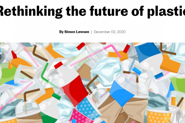 Rethinking the future of plastic - an interview with Mars Discovery District Magazine