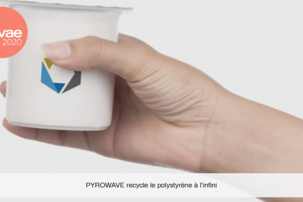 Pyrowave parmi les 20 innovations à impact 2020 de Novae!