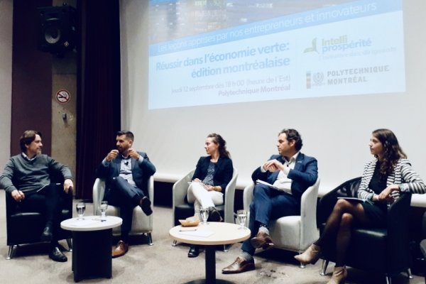 How to succeed in the green economy: Pyrowave's CEO panelist at Polytechnique Montréal