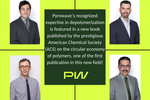 A scientific publication of Pyrowave in the American Chemical Society Publications