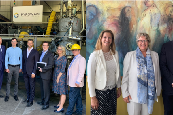 Rencontres avec les ministres Charette, Fitzgibbon et Rouleau